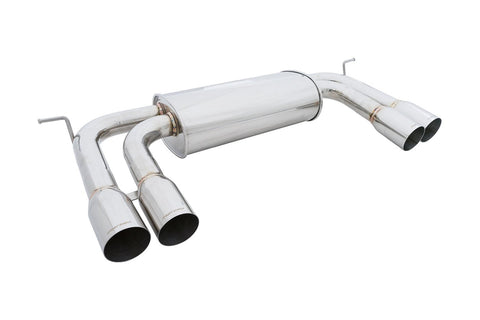 Megan Racing Axle Back Exhaust | 2010-2013 BMW X5M (MR-ABE-BX5M-SS)