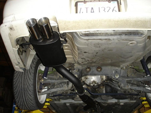 Megan Racing Black Series Cat-Back | 1995-1998 Nissan 240SX (MR-CBS-NS14T2B)