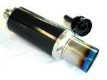Megan Racing M-SPEC 4" TIT Tip with Real C.F. Body Universal Muffler - Modern Automotive Performance
