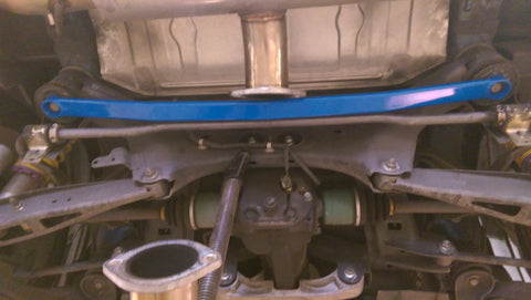 Megan Racing Rear Lower Strut Bar | 2008-2012 Subaru WRX (MR-SB-SI08RL-R)