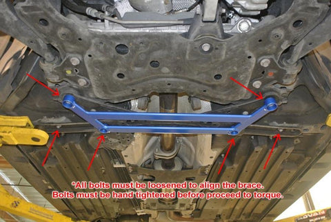 Megan Racing H-Bracket | 2004-2013 Mazda 3 / Mazdaspeed3 (SB-HBM3)