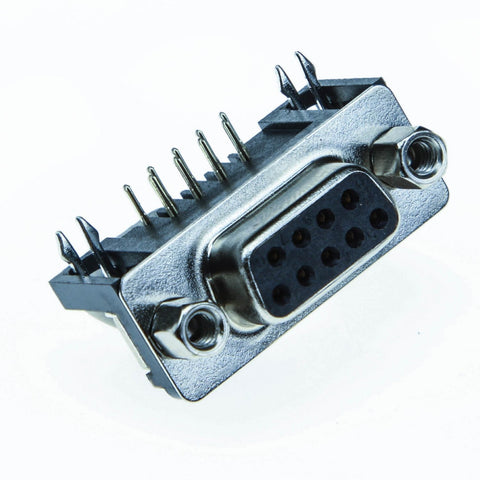 MegaSquirt Replacement DB9 Female PCB Mount Connector (152-3409)