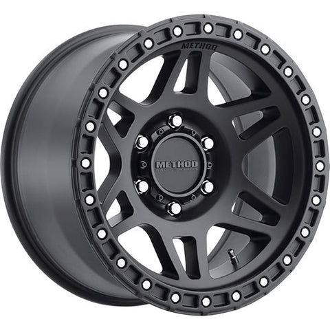 Method Race Wheels MR312 Matte Black w/ Simulated Beadlock 17x8.5 | 5x127 (MR31278550500)