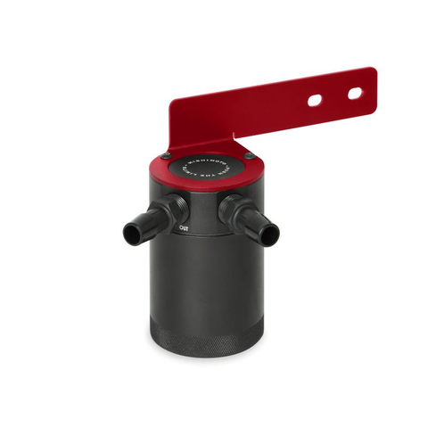 Mishimoto Baffled Oil Catch Can - PCV Side | 2017+ Honda Civic Type R (MMBCC-CTR-17PBE2)
