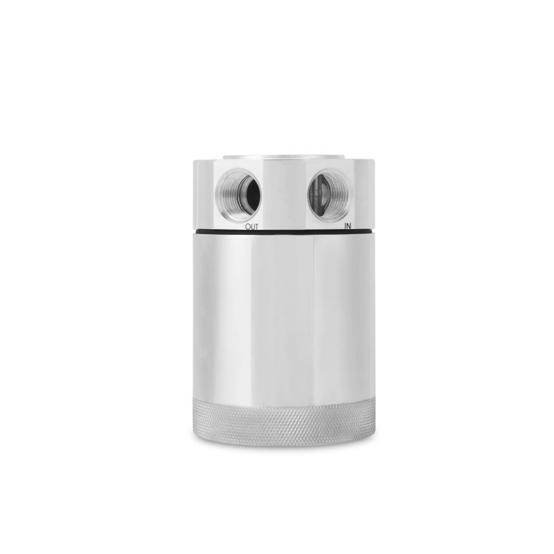 Mishimoto Compact 2-Port Baffled Catch Can (MMBCC-CBTWO Mishimoto Compact 2-Port Baffled Catch Can (MMBCC-CBTWO