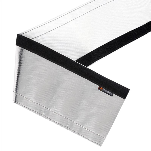 Mishimoto Silver Heat Shielding Sleeve (MMHP-HSS-SL)