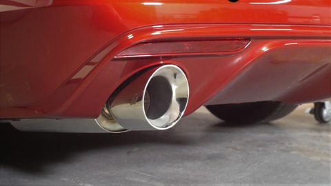 Mishimoto Pro Axle-Back Exhaust System | 2015-2017 Ford Mustang GT (MMEXH-MUS8-15AP)