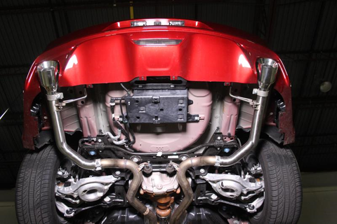 Mishimoto Race Axle-Back Exhaust System | 2015-2017 Ford Mustang GT (MMEXH-MUS8-15AR)