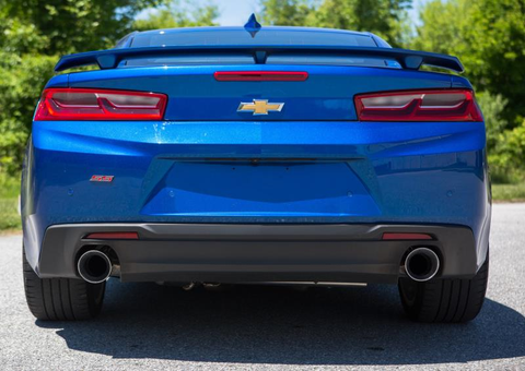 Mishimoto Dual-Tip Pro Axle-Back | 2016+ Chevrolet Camaro SS (MMEXH-CAM8-16ADTP)