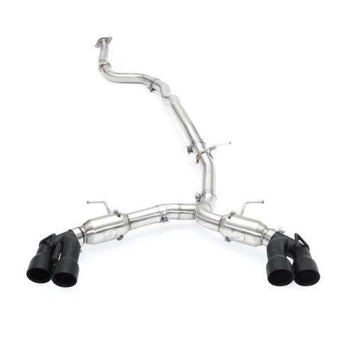 Mishimoto Quad Tip Pro Cat-Back Exhaust | 2016-2021 Chevrolet Camaro 2.0T (MMEXH-CAM4-16QTP)