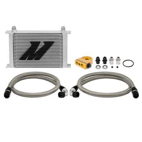 Mishimoto Universal Thermostatic Oil Cooler Kit - 25 Row | Multiple Fitments (MMOC-UHT)