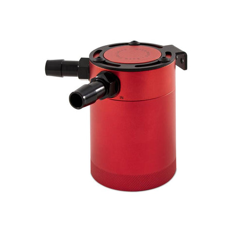 Mishimoto Mishimoto Compact Baffled Oil Catch Can (MMBCC-CBTHR-RD)