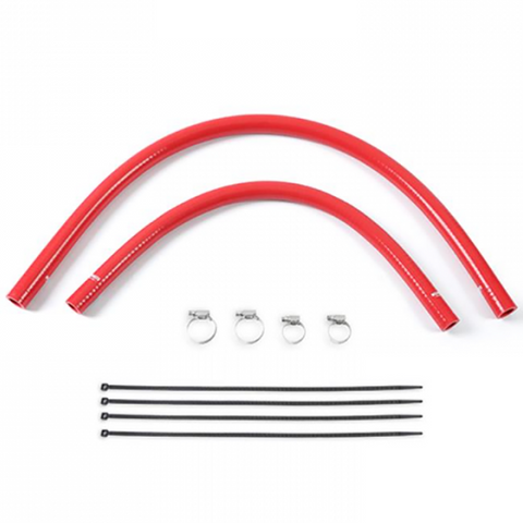 Mishimoto Silicone Heater Hose | 1991-2001 Jeep Cherokee 4.0L (MMHOSE-XJ6-92HHBK/BL/RD)