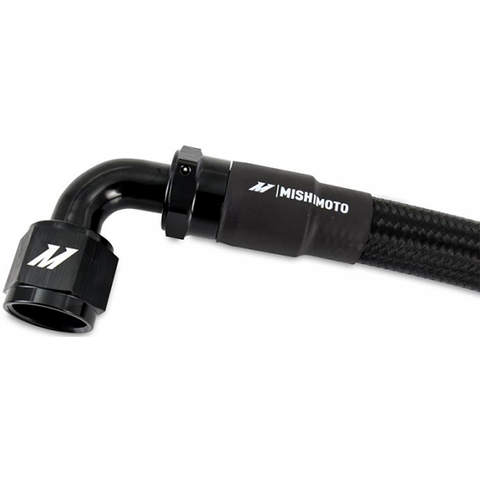 Mishimoto -10AN Stainless Steel Braided Hose (MMSBH-10-3/4/5/6BK)