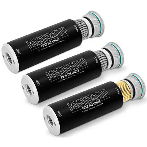 Mishimoto High-Performance -10AN Slim Fuel Filter (MMFF-SL)