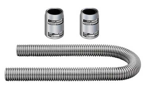 Mishimoto Universal Flexible Radiator Hose (Chrome) MMAH-U36C