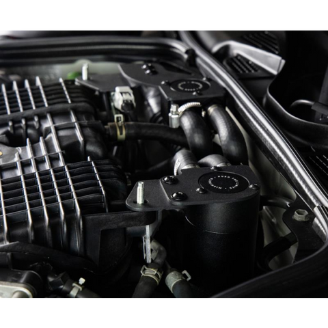 Mishimoto Baffled Oil Catch Can Kit | 2007-2009 Nissan 350Z (MMBCC-350Z-07PBE)