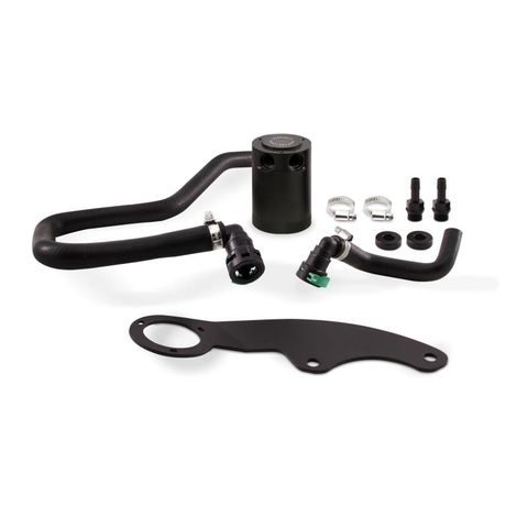 Mishimoto Baffled Oil Catch Can Kit - PCV Side | 2011-2014 Ford Mustang GT (MMBCC-MUS8-11PBE2)