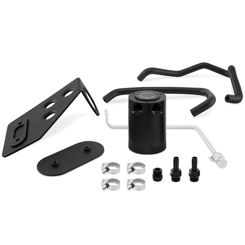 Mishimoto Baffled Oil Catch Can Kit | 2020-2026 Toyota GR Supra 3.0L (MMBCC-SUP-20CBE)