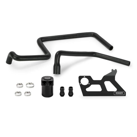 Mishimoto Baffled Oil Catch Can | 2007-2011 Jeep Wrangler JK 3.8L (MMBCC-WR6-07PBE2)