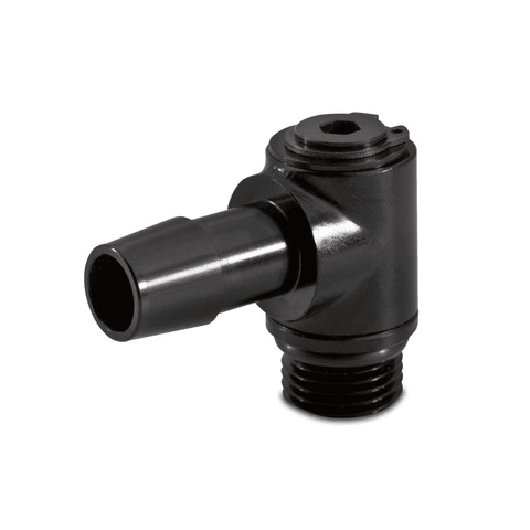 Mishimoto M16x1.5 1/2"  Barbed  90° Banjo Swivel Fitting (MMFT-M16-10SBK)