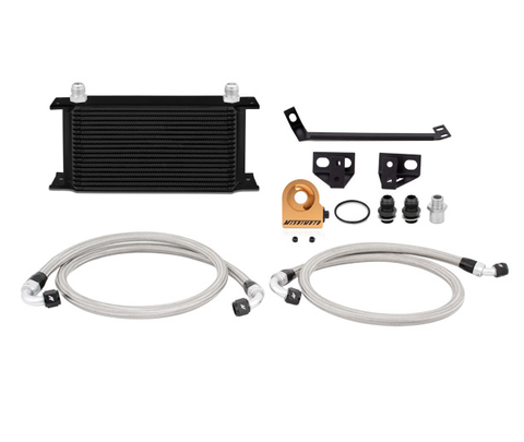 Mishimoto Thermostatic Oil Cooler Kit - Black |2015+ Ford Mustang Ecoboost (MMOC-MUS4-15TBK) - Modern Automotive Performance
 - 1