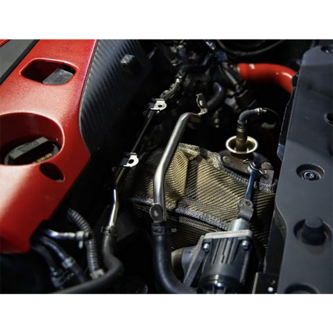 Mishimoto Titanium Turbo Blanket | 2017-2021 Honda Civic Type-R (MMTB-CTR-17)