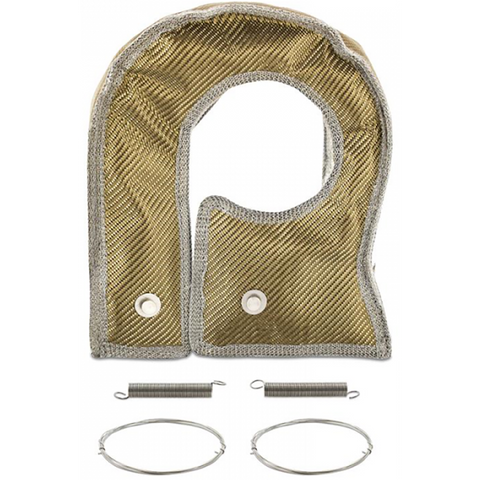 Mishimoto Titanium Turbo Blanket | 2001-2004 Chevrolet/GMC Duramax 6.6L (MMTB-DMAX-01)
