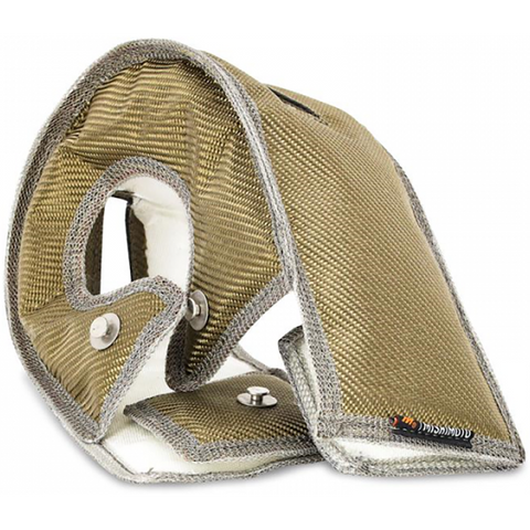 Mishimoto Titanium Turbo Blanket | 2004.5-2016 Chevrolet/GMC Duramax 6.6L (MMTB-DMAX-05)