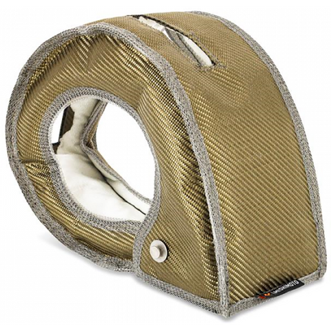 Mishimoto Titanium Turbo Blanket | 2017-2019 Chevrolet/GMC Duramax 6.6L (MMTB-DMAX-17)