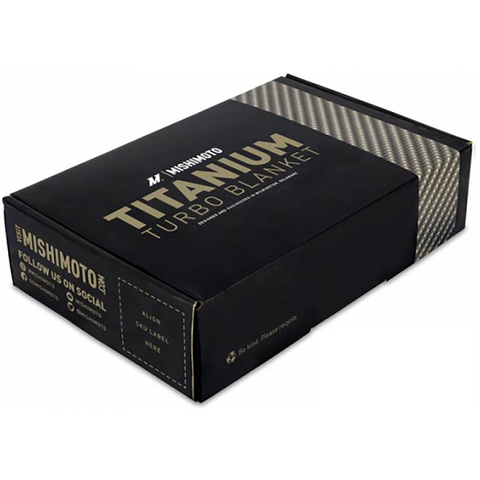 Mishimoto Titanium Turbo Blanket | 2003-2007 Ford 6.0L Powerstroke (MMTB-F2D-03)