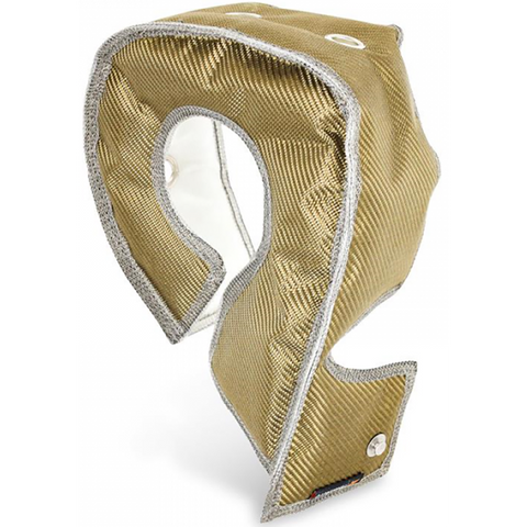 Mishimoto Titanium Turbo Blanket | 2003-2007 Ford 6.0L Powerstroke (MMTB-F2D-03)