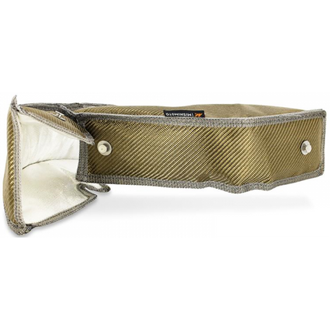 Mishimoto Titanium Turbo Blanket | 2015-2021 Ford Mustang Ecoboost (MMTB-MUS4-15)