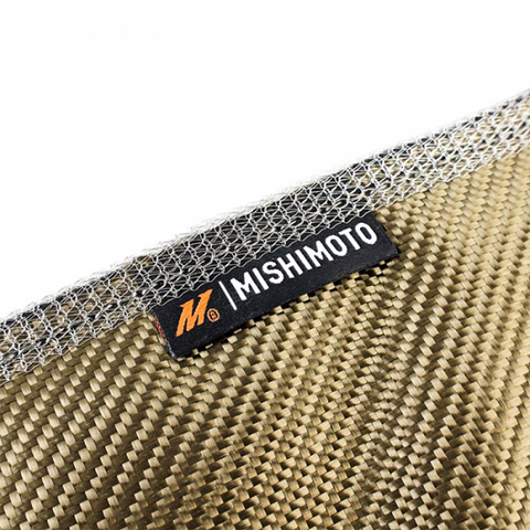 Mishimoto Titanium Turbo Blanket | 2015-2021 Ford Mustang Ecoboost (MMTB-MUS4-15)