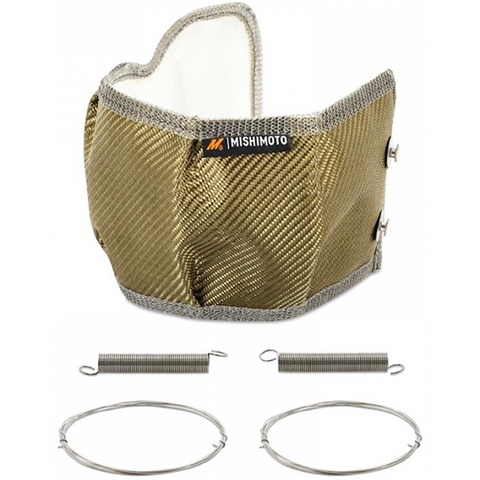 Mishimoto Titanium Turbo Blanket | 2004.5-2009 Dodge Ram Cummins 5.9L (MMTB-RAM-04)