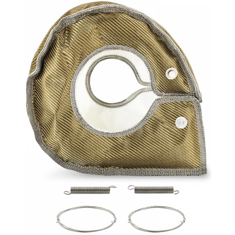 Mishimoto Titanium Turbo Blanket | 2007.5-2018 Dodge Ram Cummins 6.7L (MMTB-RAM-07)
