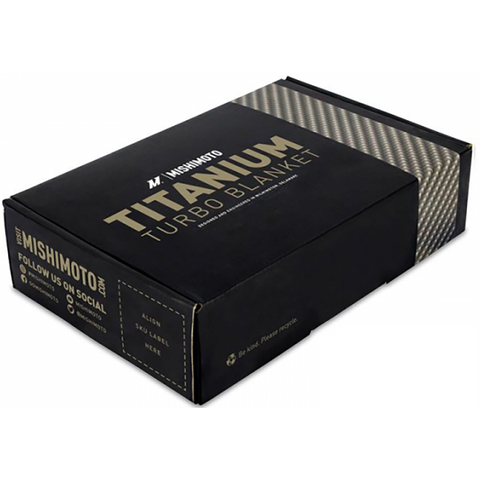 Mishimoto Titanium Turbo Blanket | 2020-2026 Toyota GR Supra 3.0L (MMTB-SUP-20)