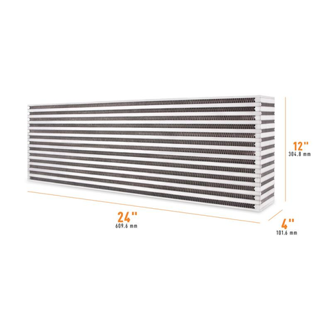 Mishimoto Air-to-Air Intercooler Core - 24" x 12" x 4" (MMUIC-06)
