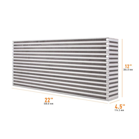 Mishimoto Air-to-Air Intercooler Core - 22" x 12" x 4.5" (MMUIC-12)