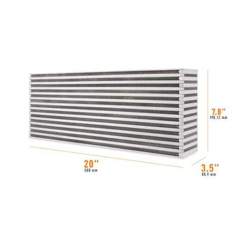 Mishimoto Air-to-Air Intercooler Core - 20" x 7.8" x 3.5" (MMUIC-14)