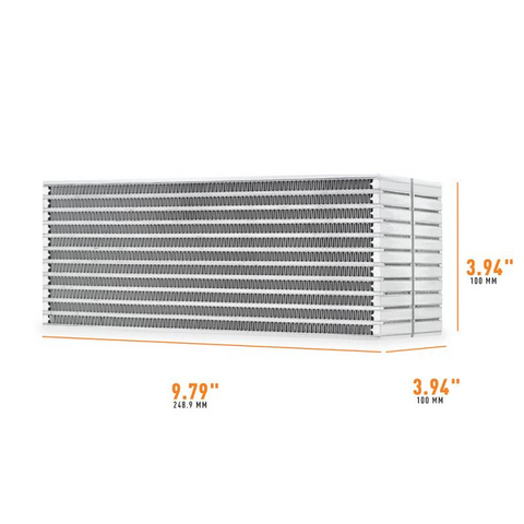 Mishimoto Universal Air-To-Water Race Intercooler Core 9.79" X 3.94" X 3.94" (MMUIC-W1)