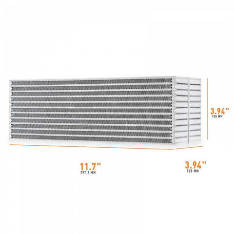Mishimoto Universal Air-To-Water Race Intercooler Core 11.70" X 3.94" X 3.94" (MMUIC-W2)