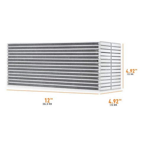 Mishimoto Universal Air-To-Water Race Intercooler Core 12" X 4.92" X 4.92" (MMUIC-W3)