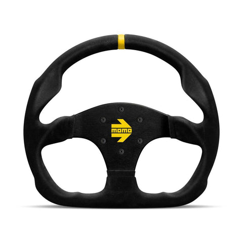 MOMO MOD.30 320mm Black Suede Steering Wheel (R1960/32S)