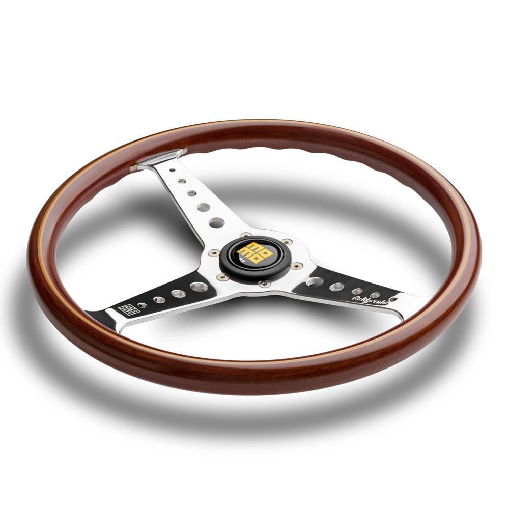 MOMO California 360mm Mahogany Wood Steering Wheel (CAL36WD0P
