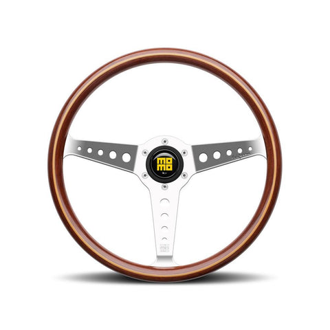 MOMO California 360mm Mahogany Wood Steering Wheel (CAL36WD0P)