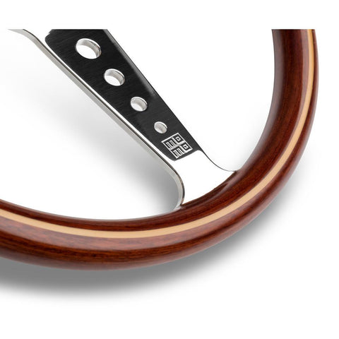 MOMO California 360mm Mahogany Wood Steering Wheel (CAL36WD0P)
