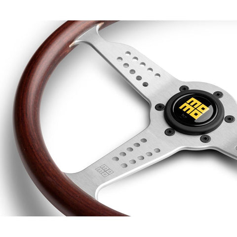 MOMO Grand Prix 350mm Mahogany Wood Steering Wheel (GRA35WD0B)