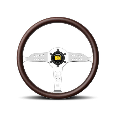 MOMO Super Grand Prix 350mm Mahogany Wood Steering Wheel (GRA35WD0P)