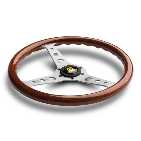 MOMO Indy 350mm Mahogany Wood Steering Wheel (IND35MA0P)